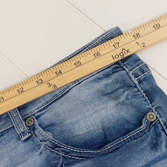 BKE Tyler Stretch Jean in Weber Men's Size 35x33 Blue Denim Cell Phone Pocket - Picture 12 of 15